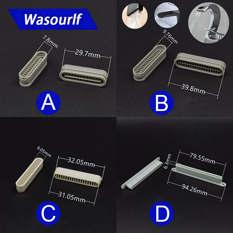 Basin Mixer Tap - WASOURLF 타원형 사각형 수도꼭지, 플라스틱 콘센트