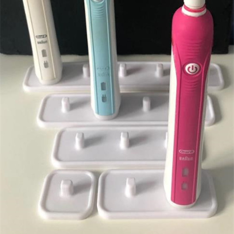 Toothbrush Holder Set - 3D 프린팅 전동 칫솔 흰색 스탠드/5,