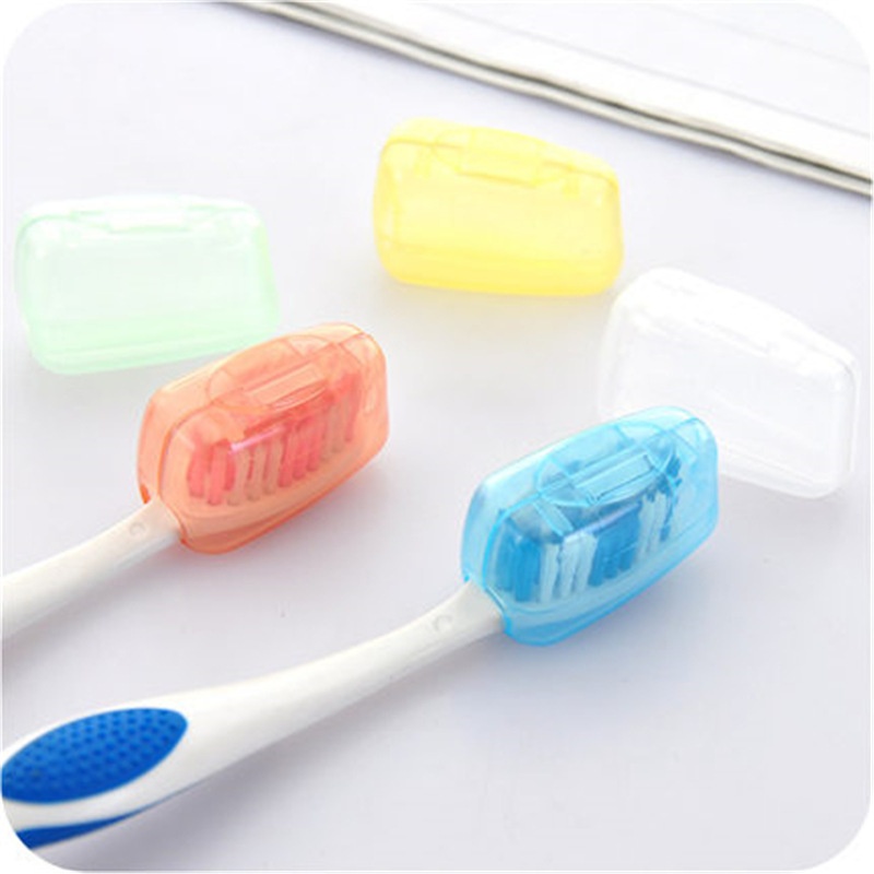 Toothbrush Holder Set - 8 개/대 휴대용 칫솔 커버 홀더