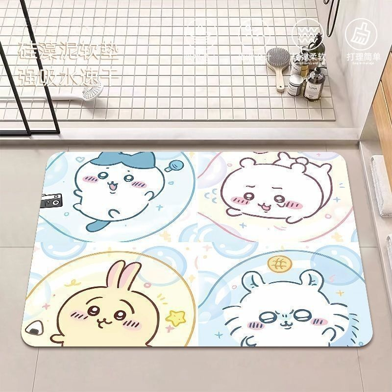 Japan Bathroom.Home - 애니메이션 Chiikawa Hachiware Usagi 규조토 진흙