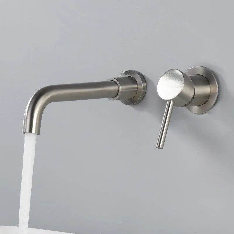 Basin Mixer Tap - 304 스테인레스 스틸 닦았 니켈 탭