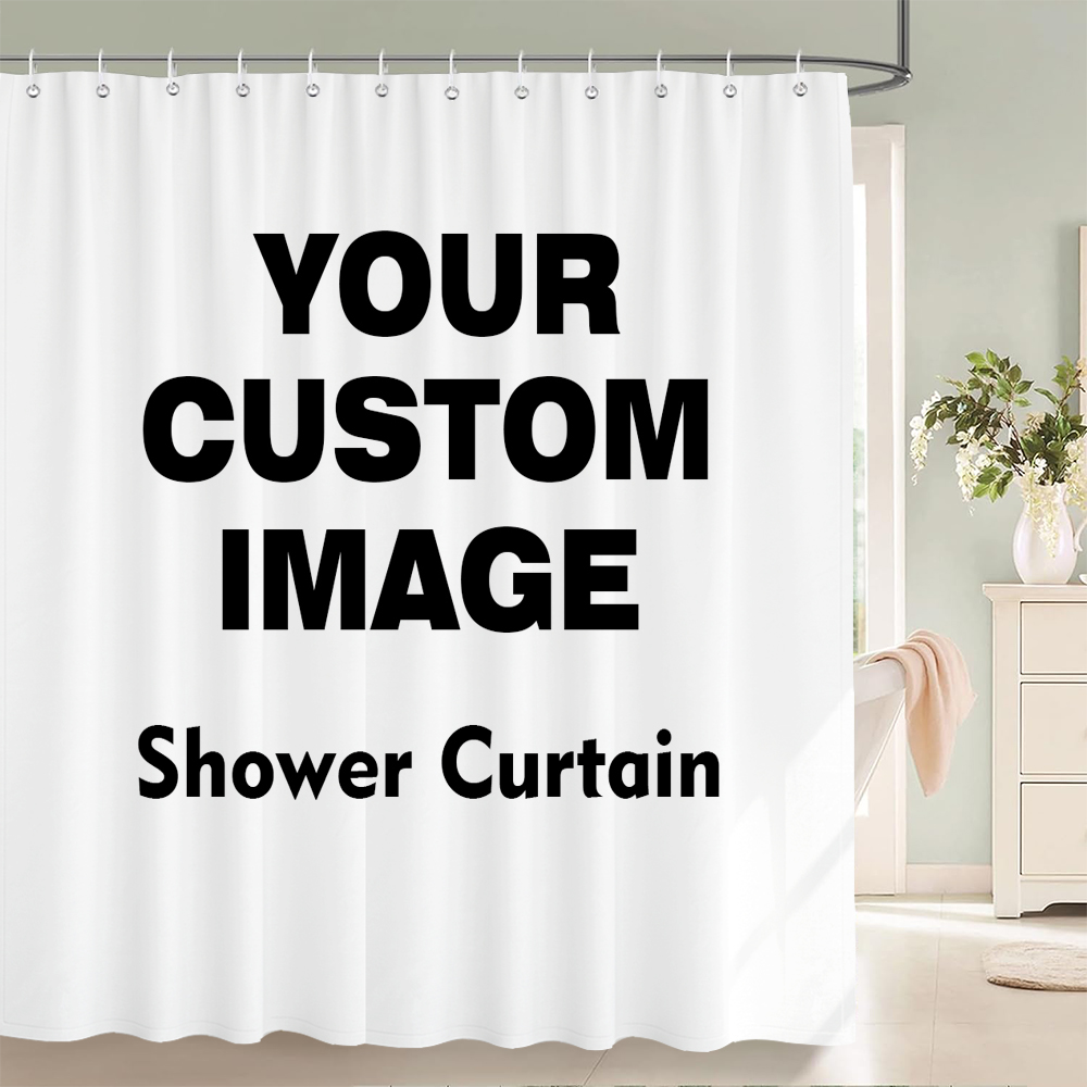 Shower Curtain Liner - 맞춤형 샤워 커튼 욕실 방수 커튼,