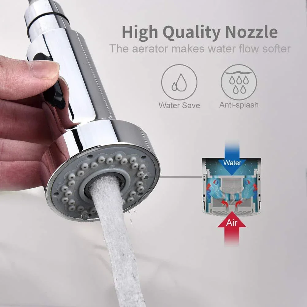 주방용 수도꼭지 분무기 노즐, ABS 내구성 물 절약, - Basin Mixer Tap 리뷰 및 가격