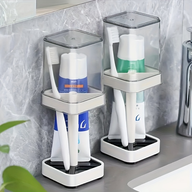 구강 세정제 컵이 포함된 칫솔 홀더 1개, 커플 칫솔  - Toothbrush Holder Set 리뷰 및 가격
