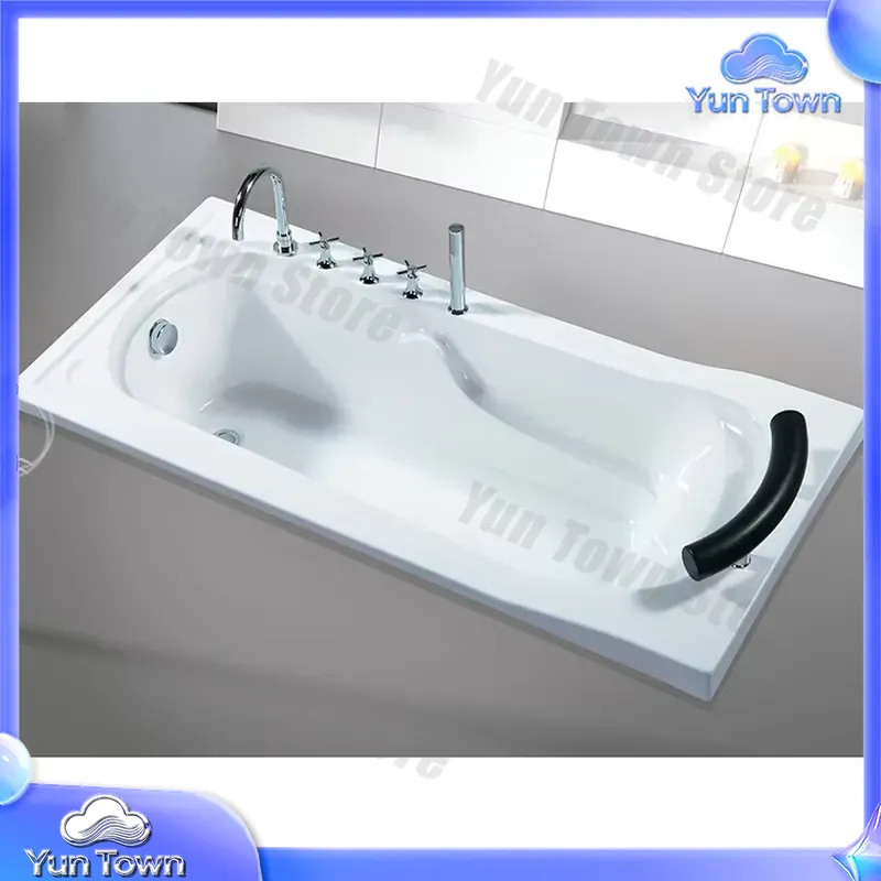 가정용 스파를 위한 LED 조명 내장 하이드로 마사지  - Home Bathroom Jacuzzi 리뷰 및 가격