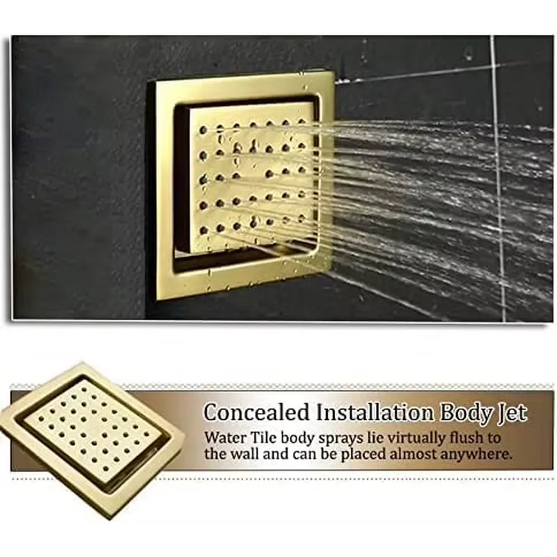 스마트 LED 샤워 세트 욕실 음악 내장형 레인폴 시스 - Home And Bathroom 리뷰 및 가격
