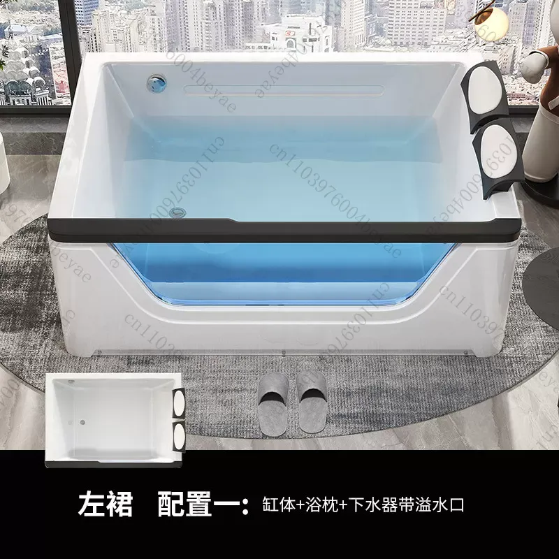 2인용 아크릴 자쿠지 워터폴 마사지 기능 포함 - 지능 - Home Bathroom Jacuzzi 리뷰 및 가격