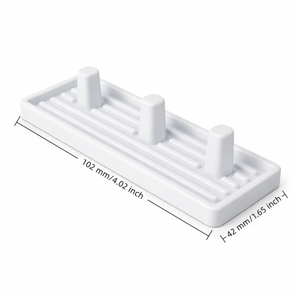 3슬롯 플라스틱 칫솔 홀더, 독립형 욕실 정리함, 오랄 - Toothbrush Holder Set 리뷰 및 가격