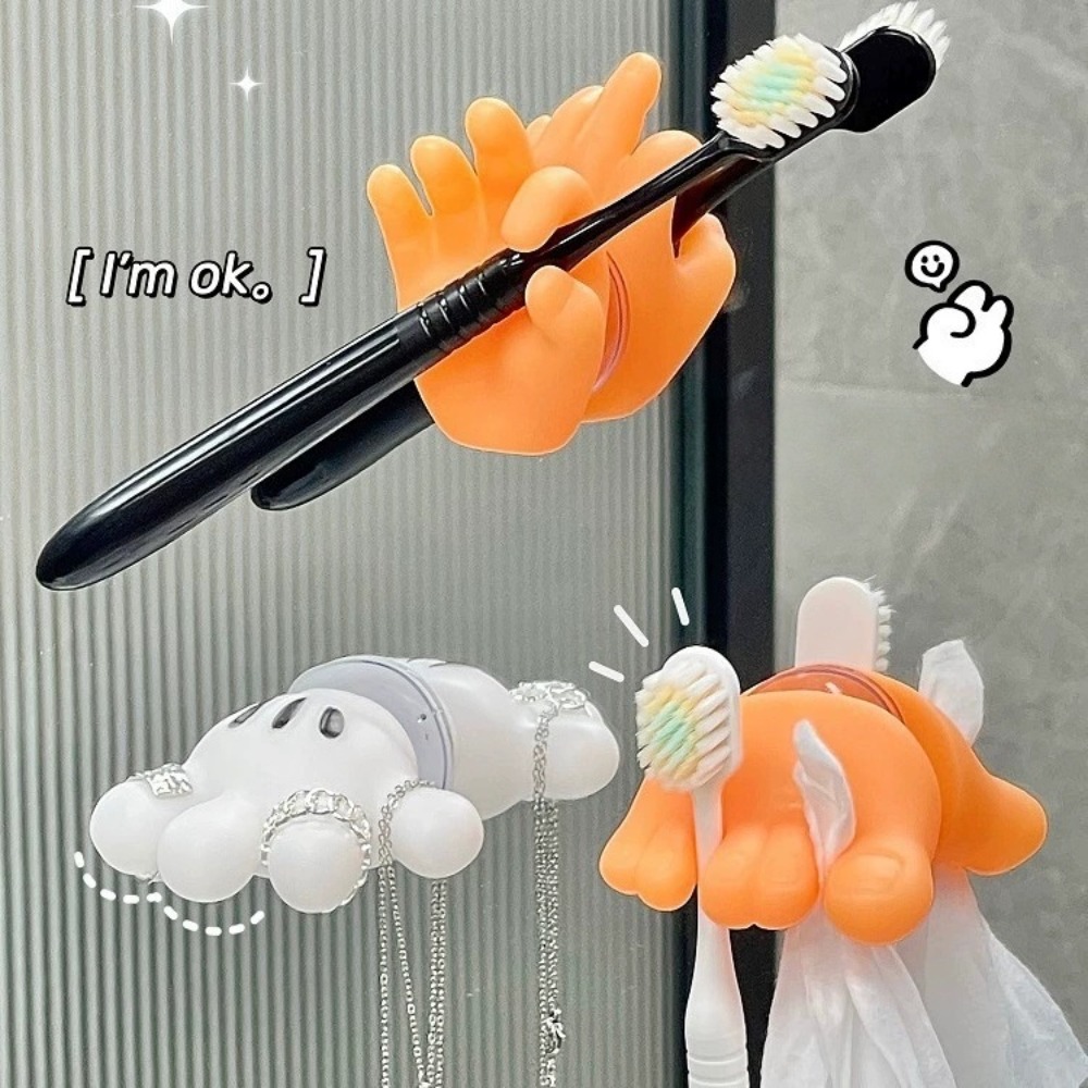 손바닥 모양 흡착식 칫솔 홀더, 무타공 욕실 벽걸이 칫 - Toothbrush Holder Set 리뷰 및 가격