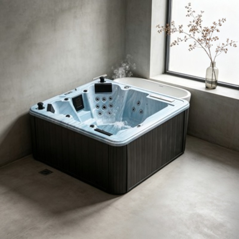 4인용 야외 스파 핫텁 월풀 마사지 욕조 아크릴 자쿠지 - Home Bathroom Jacuzzi 리뷰 및 가격