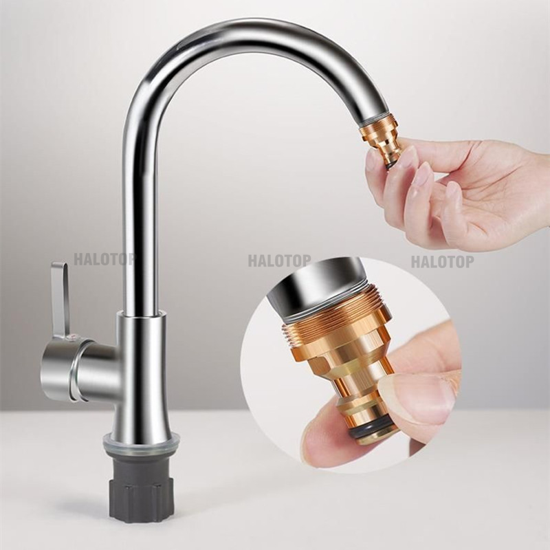 범용 황동 탭 주방 어댑터, 수도꼭지 커넥터 믹서 호스 - Basin Mixer Tap 리뷰 및 가격