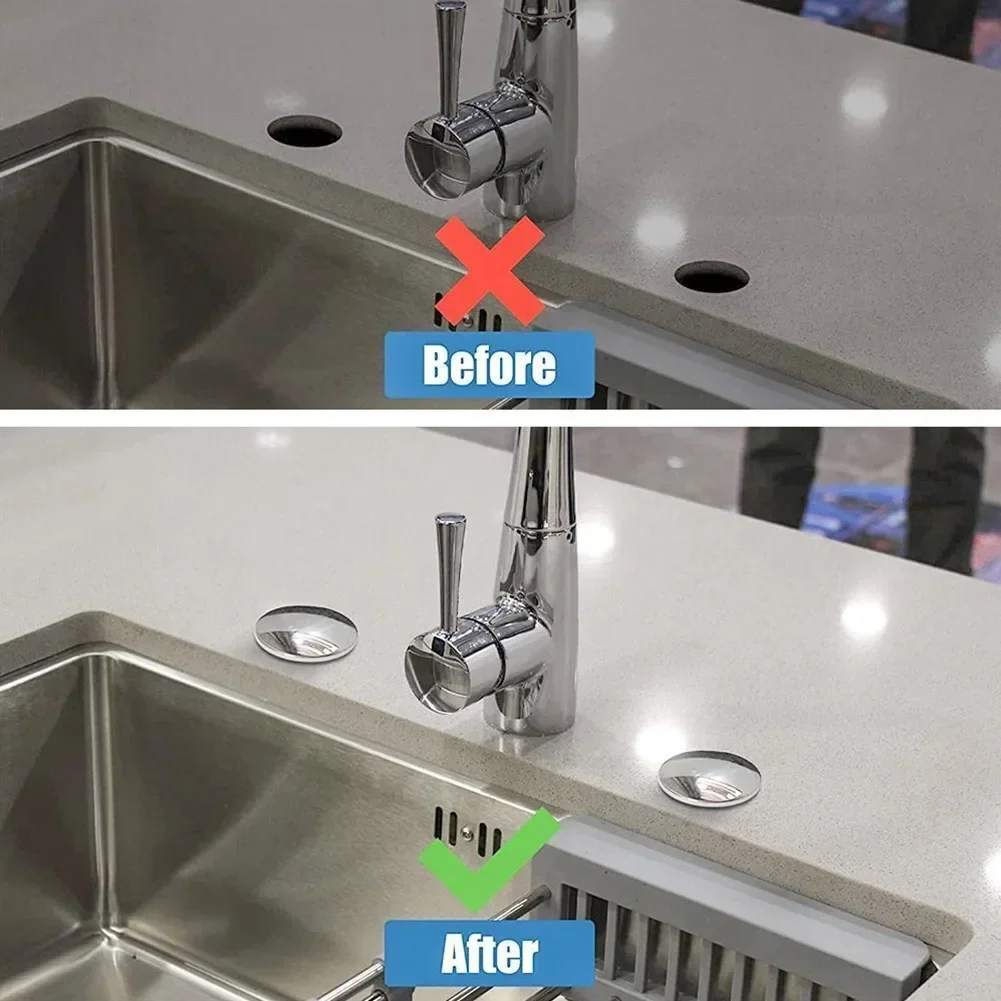 주방 싱크 구멍 커버 수도꼭지 탭 구멍 스토퍼 커버 블 - Basin Mixer Tap 리뷰 및 가격