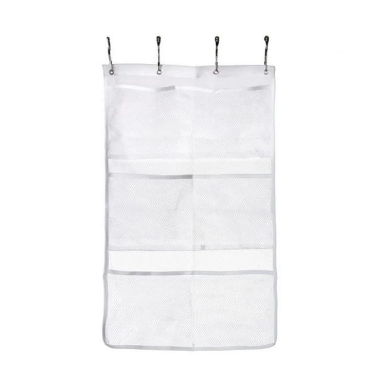 1세트 6팩 퀵 드라이 메쉬 포켓 패브릭 걸이형 캐디  - Shower Curtain Liner 리뷰 및 가격