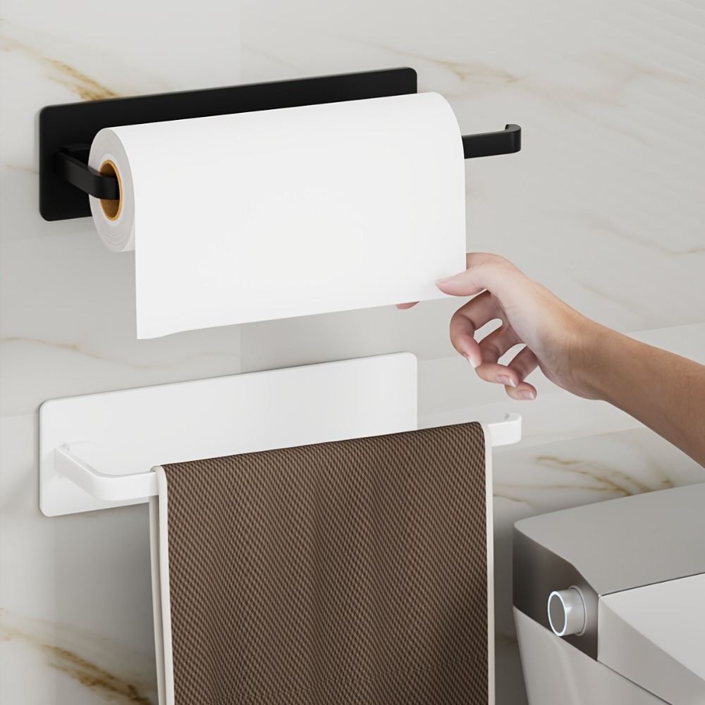 1개 주방용 타월 홀더 - 캐비닛 아래에 설치 가능한  - Home Bathroom Towel Dispenser 리뷰 및 가격