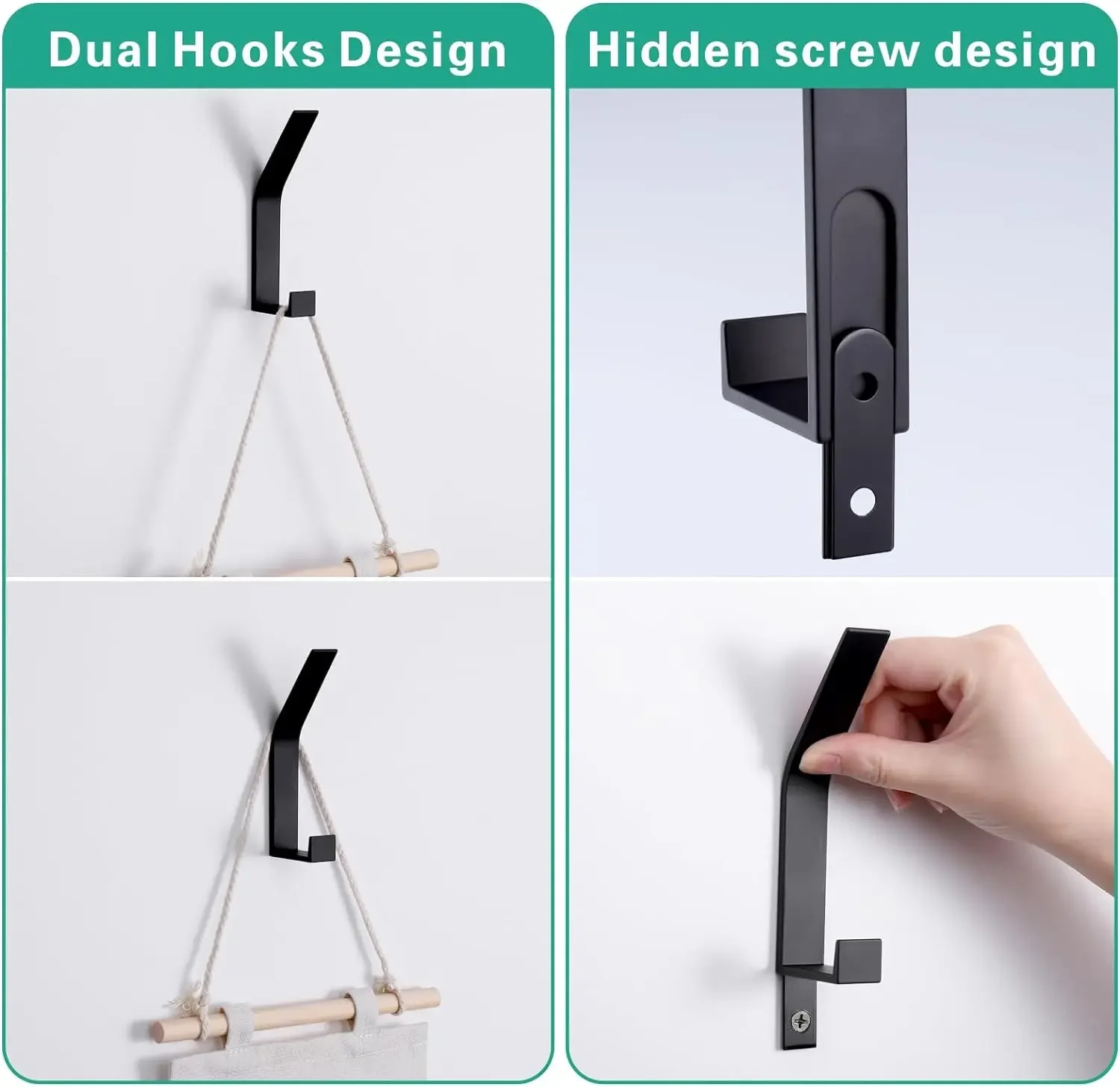 4/5/6pcs 헝겊 후크 벽 드릴링 나사 보이지 않는 - Towel Bar Stainless 리뷰 및 가격