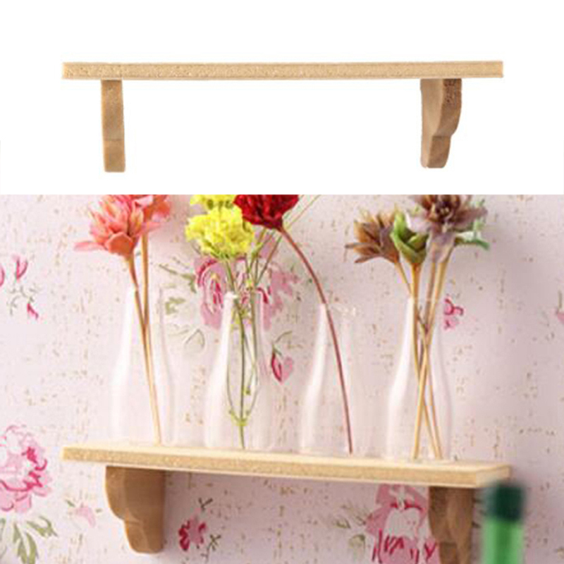 1pcs 1:12 인형 집 나무 벽 선반 욕실 보관함  - Home Bathroom Decor 리뷰 및 가격