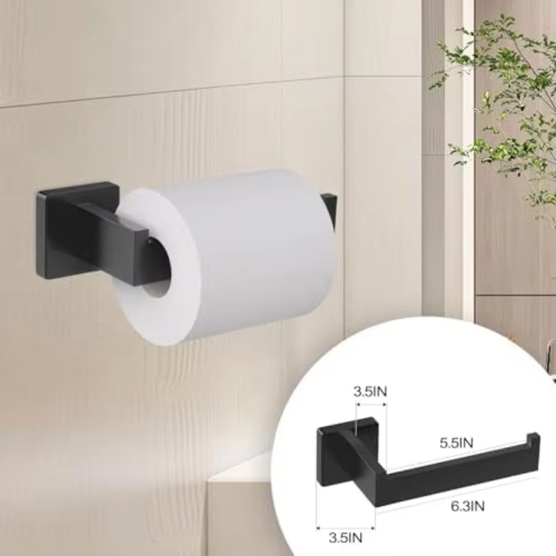 무광 블랙 스테인리스 스틸 친환경 벽걸이 욕실 액세서리 - Towel Bar Stainless 리뷰 및 가격