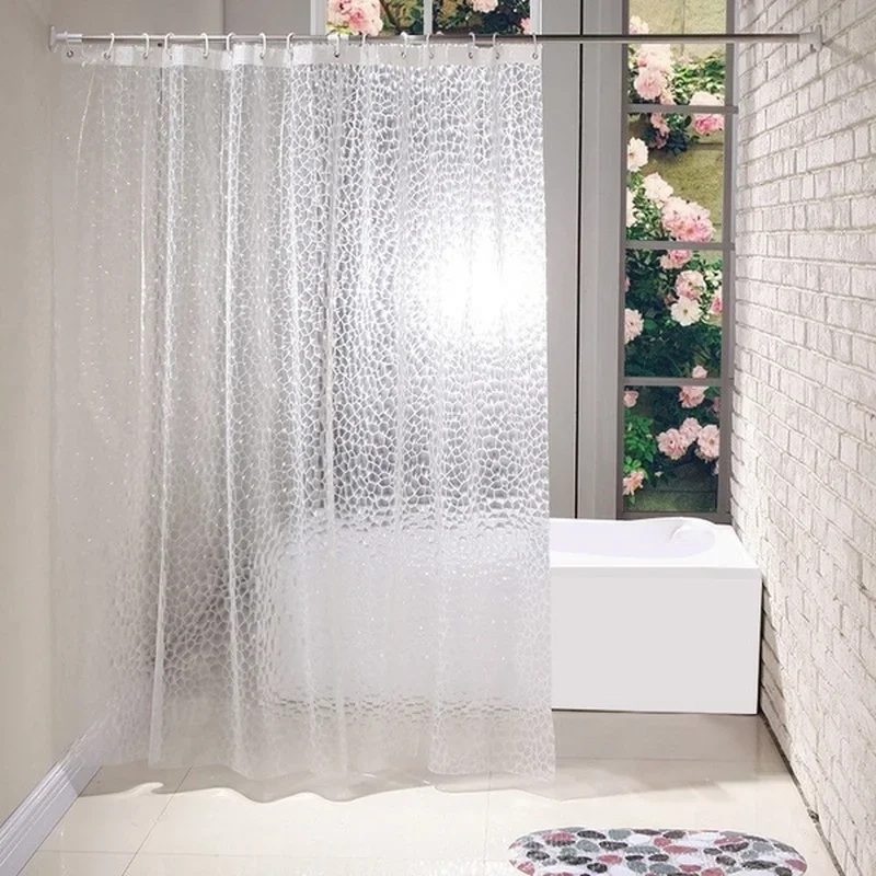 1PCS 180x180cm 3D 욕실 목욕 샤워 커튼  - Shower Curtain Liner 리뷰 및 가격