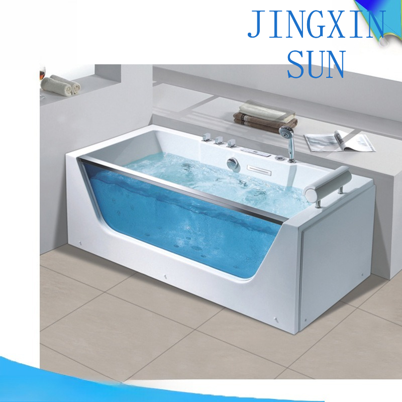 앤디 욕실, 단면 유리 자쿠지, 대형 초광폭 욕조, 깊 - Home Bathroom Jacuzzi 리뷰 및 가격