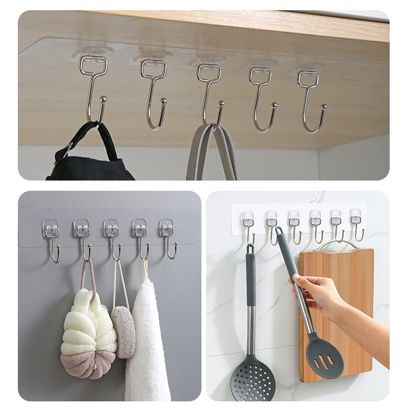 3/4/5/6 행 벽 교수형 후크 부엌 욕실에 대 한  - Towel Bar Stainless 리뷰 및 가격