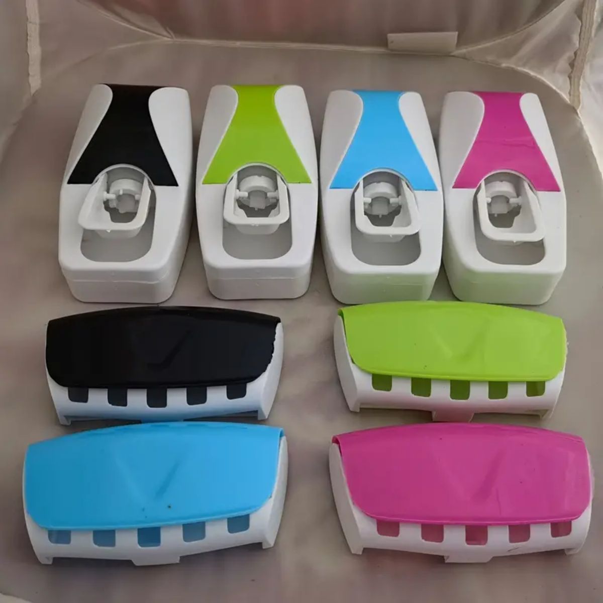 1 세트 자동 치약 디스펜서 및 칫솔 홀더 세트, 벽걸 - Toothbrush Holder Set 리뷰 및 가격