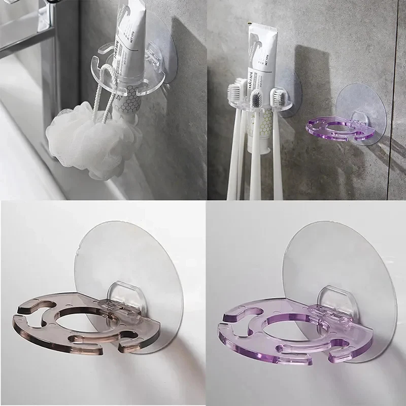 1/3개입 셀프 접착식 벽걸이 치약 디스펜서 칫솔 홀더 - Toothbrush Holder Set 리뷰 및 가격