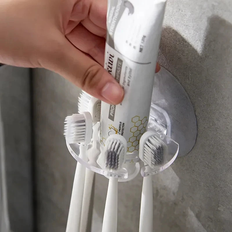 1/3개입 셀프 접착식 벽걸이 치약 디스펜서 칫솔 홀더 - Toothbrush Holder Set 리뷰 및 가격