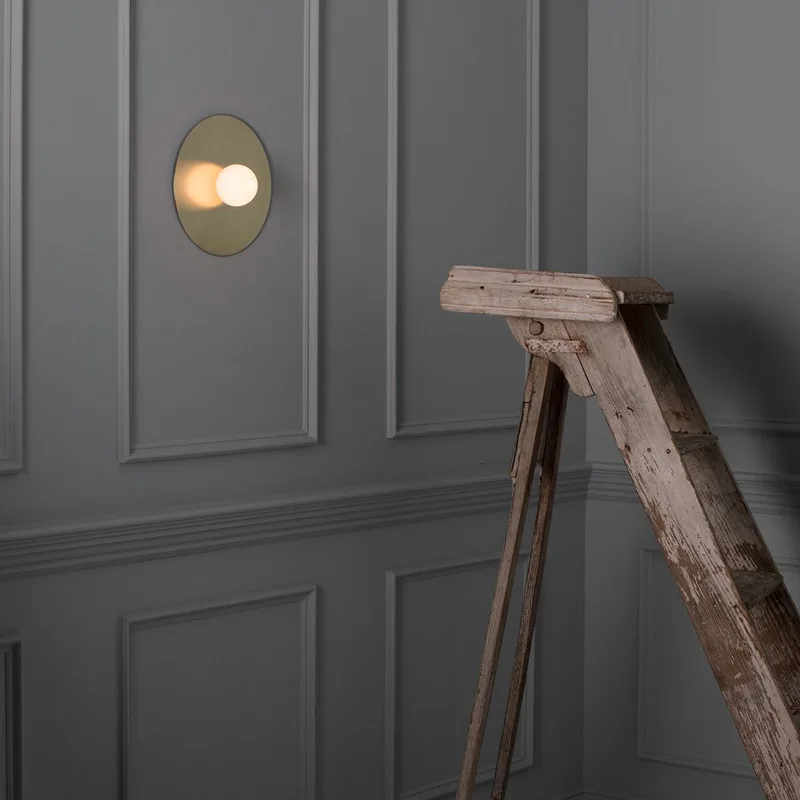 포스트 모던 벽 램프, 예술적 라운드 디자인 LED 장 - Home Bathroom Hardware 리뷰 및 가격