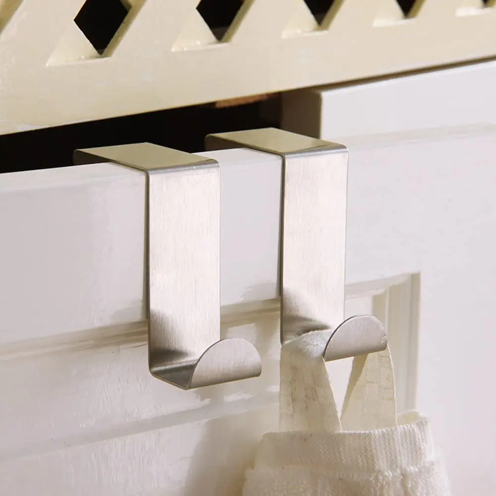 2-20Pcs 서랍 후크 스테인레스 스틸 가역 도어 캐 - Towel Bar Stainless 리뷰 및 가격
