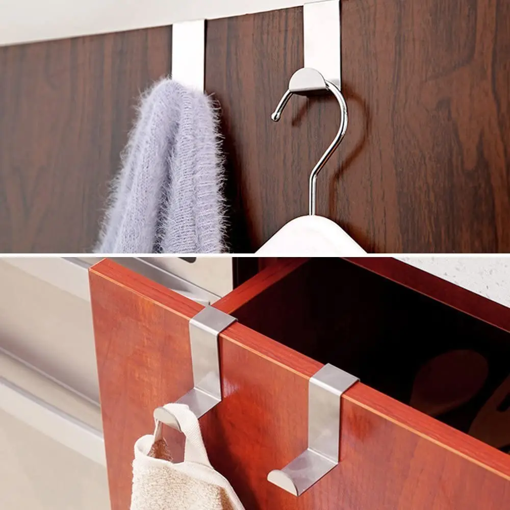 2-20Pcs 서랍 후크 스테인레스 스틸 가역 도어 캐 - Towel Bar Stainless 리뷰 및 가격