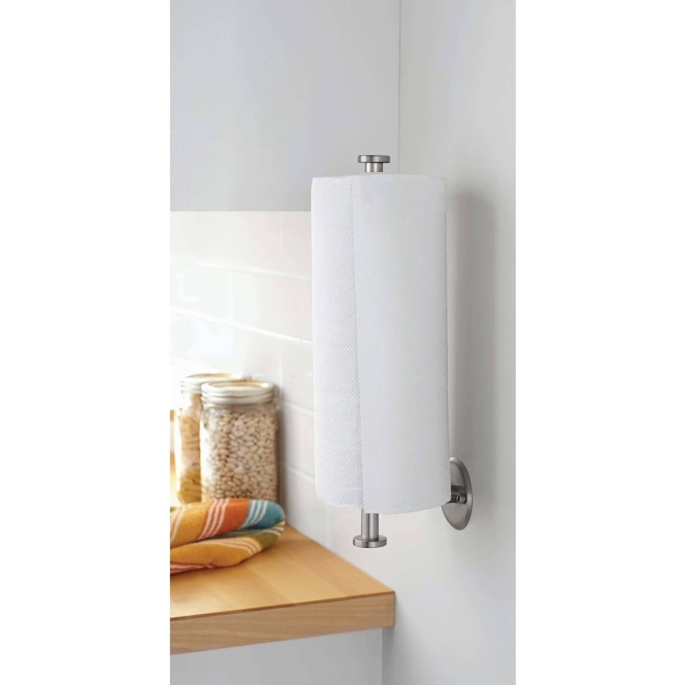 금속 종이 타월 홀더 벽걸이형 스테인리스 스틸 주방 타 - Home Bathroom Towel Dispenser 리뷰 및 가격