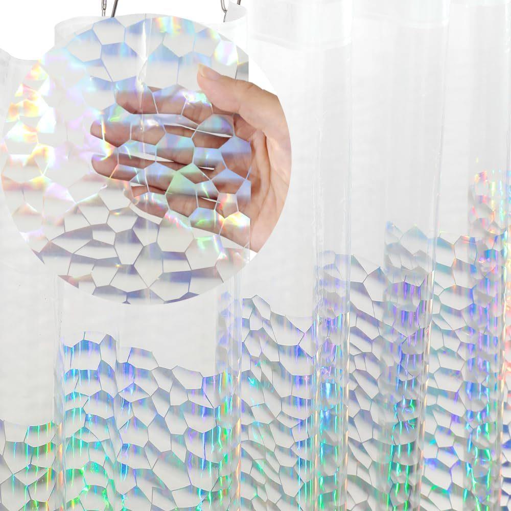 스타 인쇄 샤워 커튼 라이너 72Wx72H 인치 PEV - Shower Curtain Liner 리뷰 및 가격