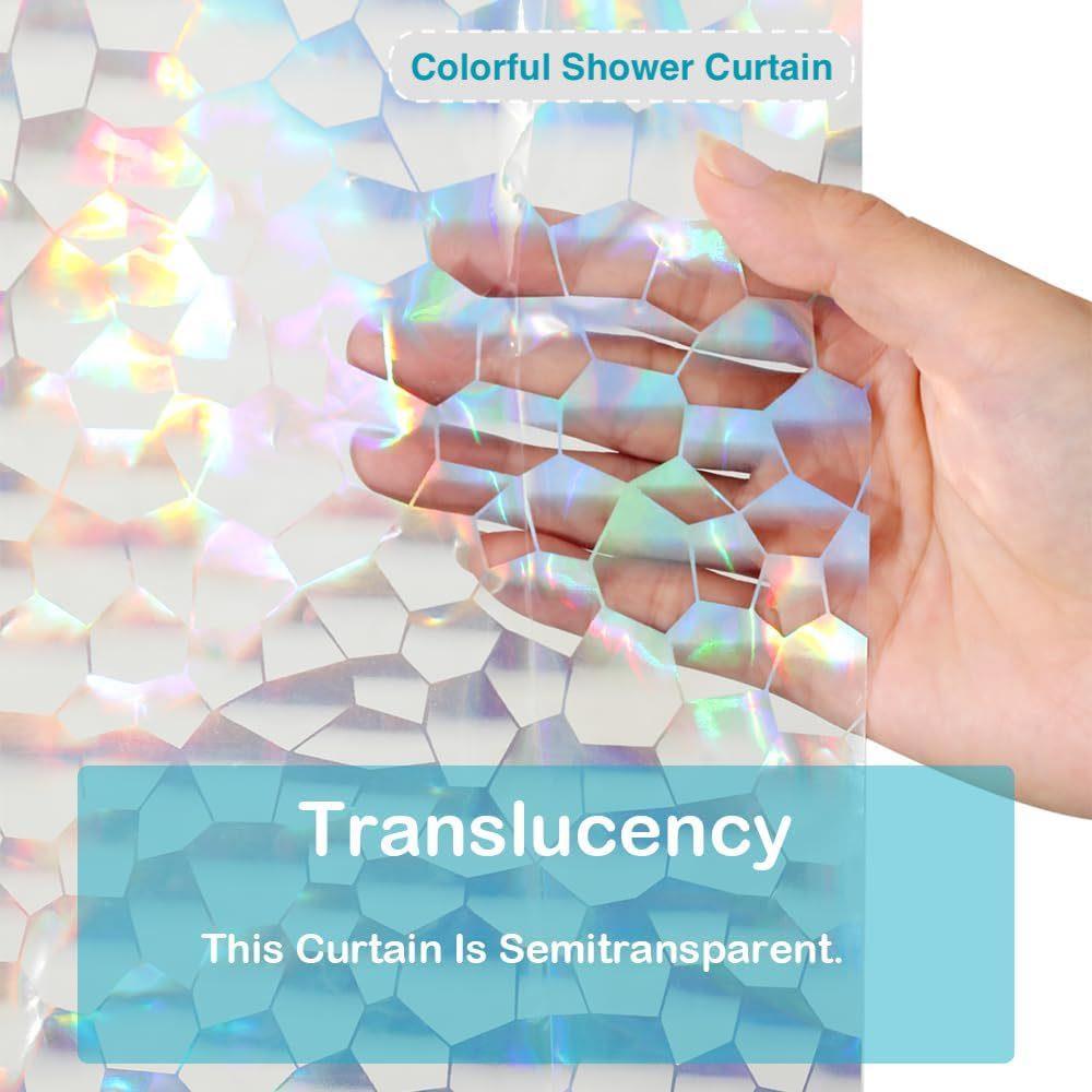 스타 인쇄 샤워 커튼 라이너 72Wx72H 인치 PEV - Shower Curtain Liner 리뷰 및 가격