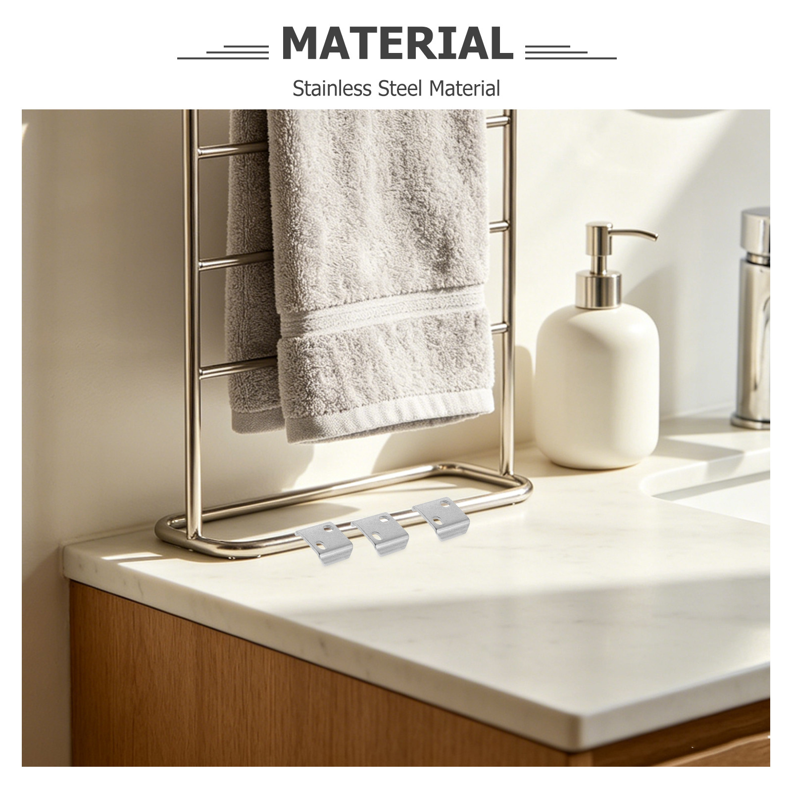4Pcs 욕실 수건 걸이 장착 하드웨어 스테인레스 스틸 - Towel Bar Stainless 리뷰 및 가격