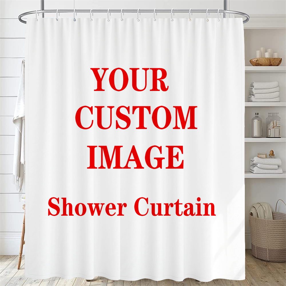 맞춤형 샤워 커튼 욕실 방수 커튼, 맞춤형 사진 폴리에 - Shower Curtain Liner 리뷰 및 가격